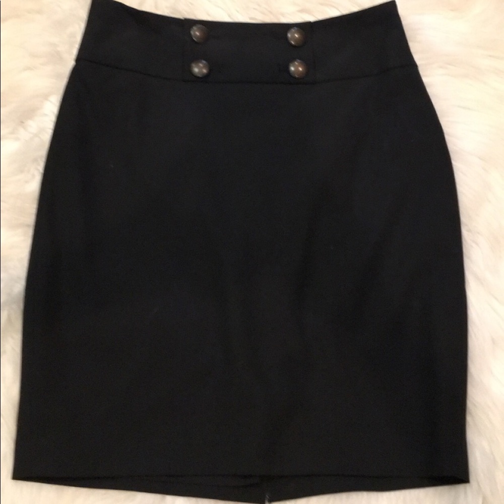 Limited pencil skirt size 2 black